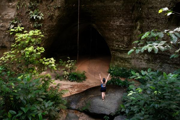 Chutes d'eau de l'Amazonie