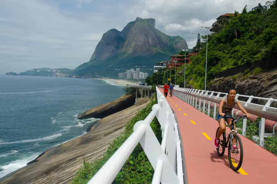 Passeio de Bike desde São Conrado: O Rio aos Seus Pés