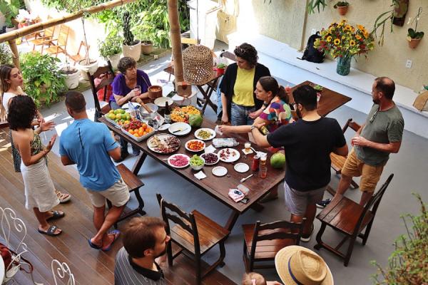 Der brasilianische „Churrasco“ im Casa São Conrado