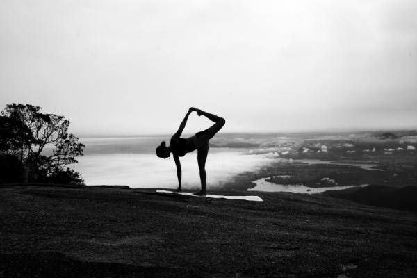 Une pause de Yoga